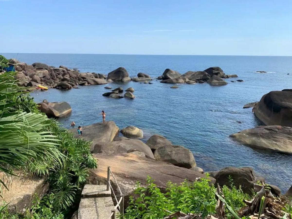 Residencia Em Condom, 1 Ou 2 Suites, Vista Para O Mar, Praia Do Curral, Ilhabela Exterior photo